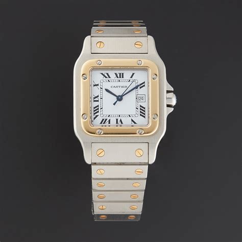 second hand cartier santos mens|cartier santos medium pre owned.